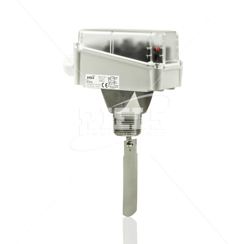 Flussostato meccanico - RIV110 - Riels Instruments - a paletta / per liquidi / verticale