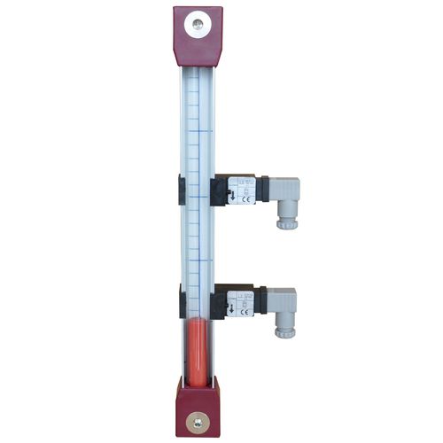 Livello visivo per liquidi - RIL660 VisuLevel - Riels Instruments - magnetico / a by-pass / a galleggiante