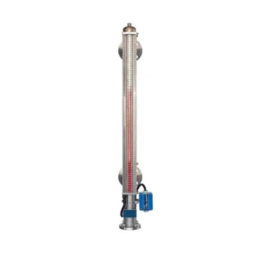 Livello visivo magnetico - RIL600 series - Riels Instruments - per liquidi / a by-pass / a galleggiante