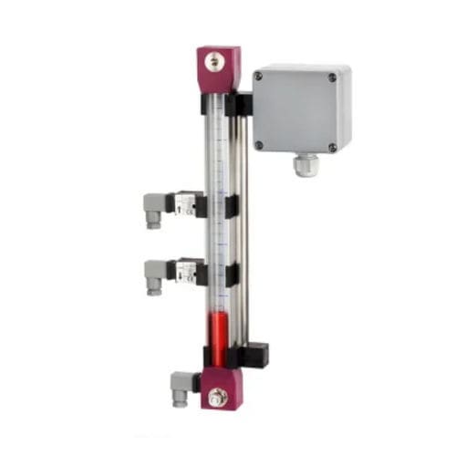 Livello visivo per liquidi - RIL670 VisuLevel - Riels Instruments - magnetico / a by-pass / a galleggiante