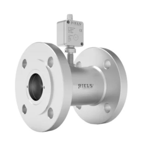 Misuratore di portata a turbina - HM-F - Riels Instruments - volumetrico / per liquidi / con flangia