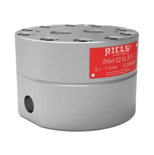 Misuratore di portata a pignoni ovali - ZHM-KL - Riels Instruments - a ingranaggi / volumetrico / per liquidi