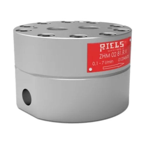 Misuratore di portata a pignoni ovali - ZHM-ML - Riels Instruments - a ingranaggi / volumetrico / per carburante