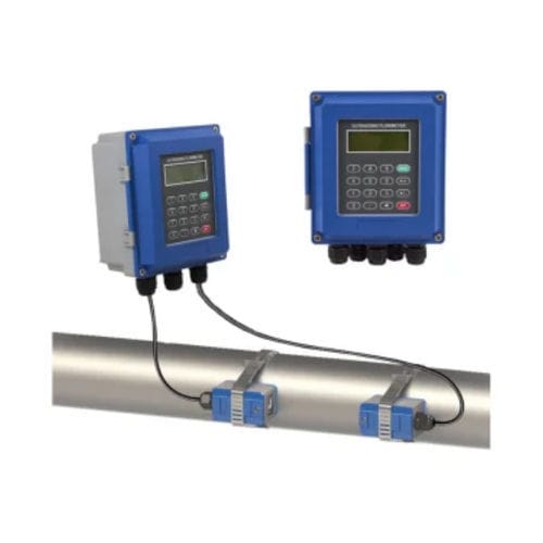 Misuratore di portata ad ultrasuoni - RIF600W series - Riels Instruments - a ultrasuoni ed effetto Doppler / volumetrico / per liquidi