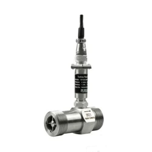 Misuratore di portata a turbina - RIF200 series - Riels Instruments - volumetrico / per acqua / per fluidi aggressivi