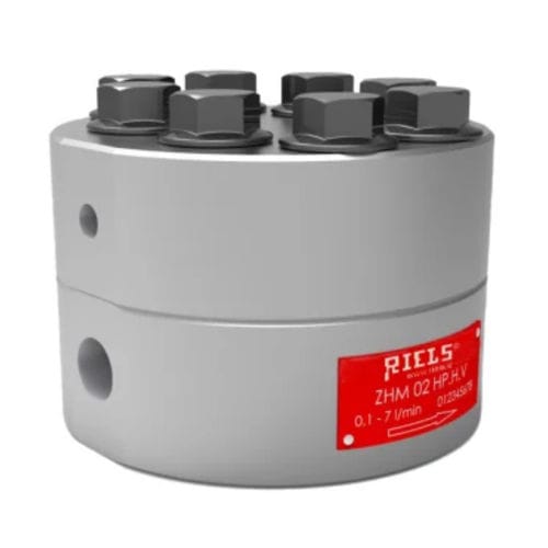 Misuratore di portata a ingranaggi - ZHM-HP - Riels Instruments - volumetrico / per olio / DN10 - 3/8"