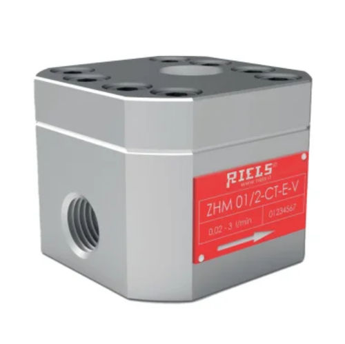 Misuratore di portata a ingranaggi - ZHM-CT  - Riels Instruments - volumetrico / per liquidi / compatto
