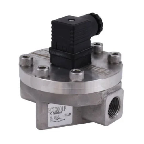 Misuratore di portata a pignoni ovali - RIF400-M series  - Riels Instruments - volumetrico / per liquidi / filettato