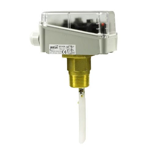Flussostato a paletta - RIV105 - Riels Instruments - per liquidi / verticale / filettato