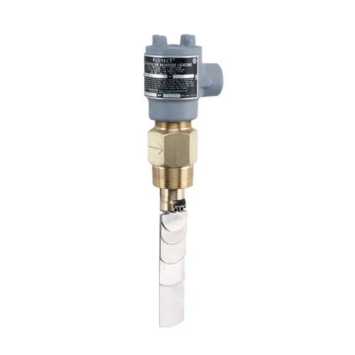 Flussostato a paletta - V4-2-U-AT - Riels Instruments - per aria / per liquidi / filettato