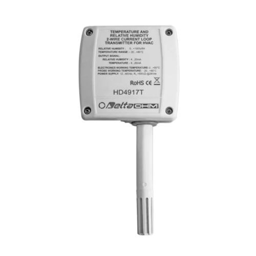 Sensore di temperatura e di umidità relativa - HD49 series - Riels Instruments - filettato / Pt100 / 4-20 mA