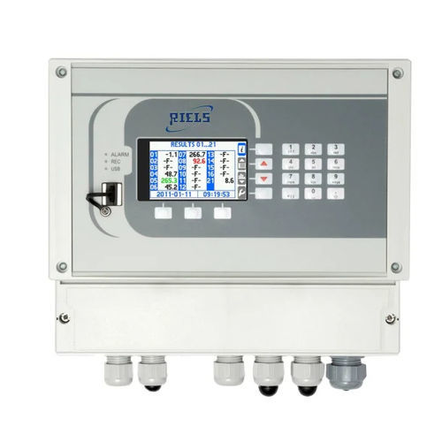 Calcolatore di portata per liquidi e gas - FP-3021 series  - Riels Instruments - registratore di dati