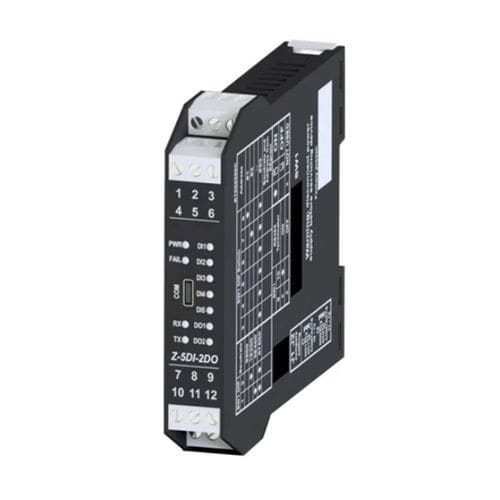 Modulo di trattamento del segnale di ingresso - Z-5DI-2DO - Riels Instruments - uscite digitali / su guida DIN / configurabile