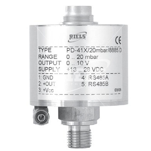 Trasmettitore di pressione relativa - PD-41X - Riels Instruments - differenziale / ceramica / capacitivo