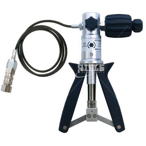 Pompa di calibrazione pneumatica - K/P  - Riels Instruments - manuale / per la generazione di pressione / per pressione e vuoto