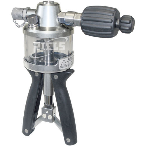 Pompa di calibrazione pneumatica - HTP1 - Riels Instruments - manuale / ad alta pressione / per la generazione di pressione