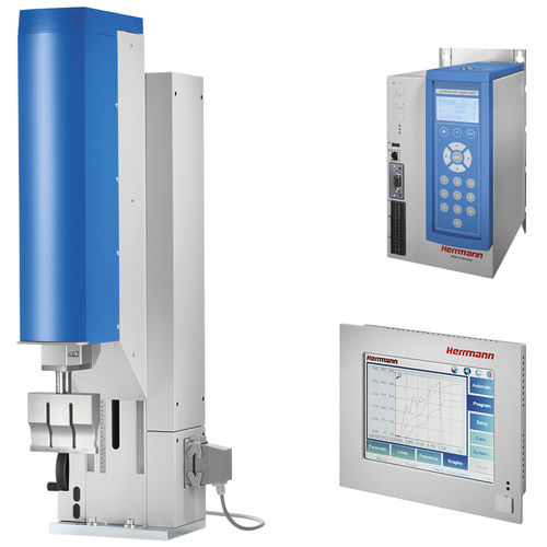 Sistema di saldatura ad ultrasuoni - HiQ MODULAR - Herrmann Ultraschall - servocomandato / integrato / pneumatico