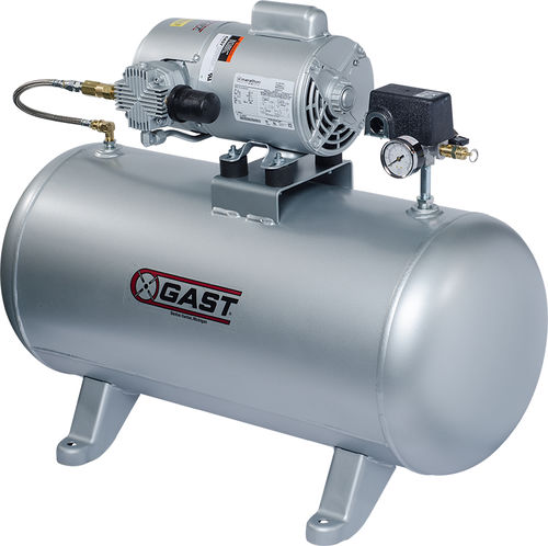 Compressore a pistone - 5LCA-46T-M550GX - GAST - d'aria / con motore elettrico / fisso