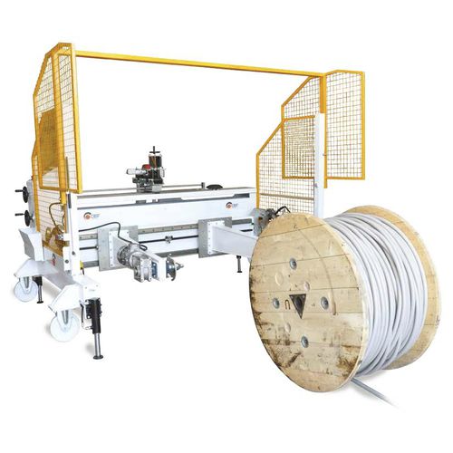 Avvolgitrice/bobinatrice di cavi - RRM - CEF ENGINEERING s.r.l. - per fili / per tubi flessibili / a motore