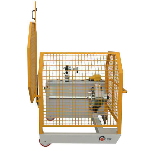 Avvolgitrice/bobinatrice di cavi - 0800.1001 - CEF ENGINEERING s.r.l. - per fili / per tubi flessibili / a motore