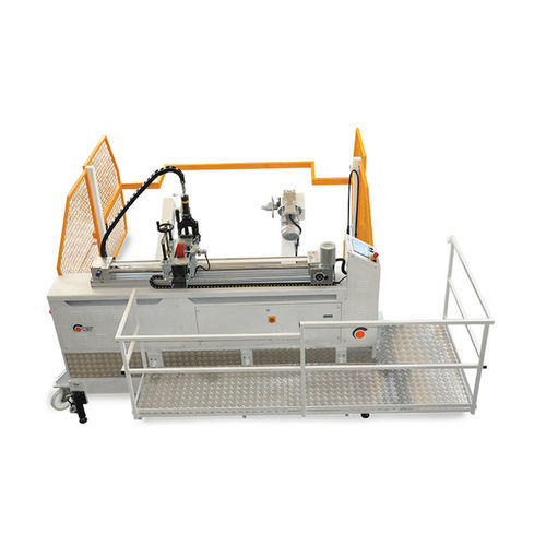 Macchina per bobinaggio di cavi - RRM 2200Q40 - CEF ENGINEERING s.r.l. - a motore / con motore elettrico / per uso prolungato