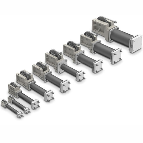 Cilindro pneumatico - SA series - Tolomatic, TOL-O-MATIC - a effetto semplice / in acciaio
