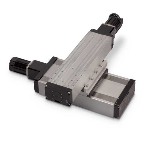 Piastra di posizionamento su rotaia profilata - TRS  - Tolomatic, TOL-O-MATIC - lineare / a motore / con viti a rulli