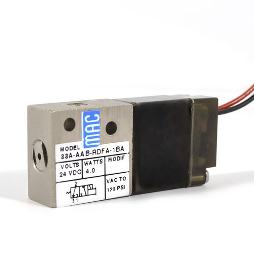 Distributore pneumatico a valvola - 33 series - MAC Valves - azionato tramite solenoide / a comando diretto / a 3/2 vie