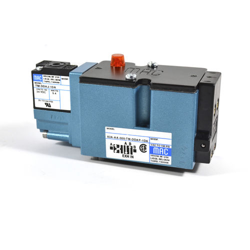 Distributore pneumatico a cassetto - 82 series - MAC Valves - azionato tramite solenoide / a comando assistito / a 4/2 vie