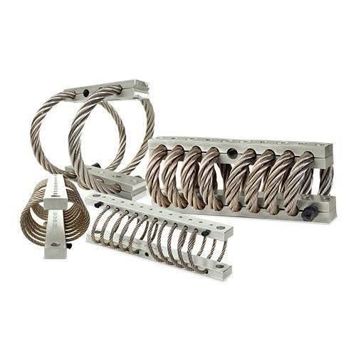 Supporto antivibrazione in acciaio inossidabile - WR series - Enidine - in alluminio massiccio / con anelli ammortizzatori / ammortizzatore a cavo metallico