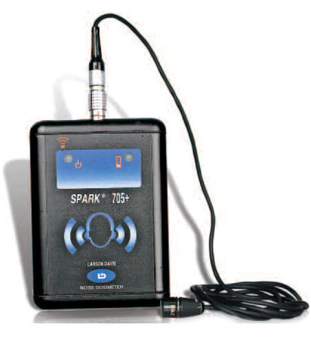 Dosimetro di rumore - Spark® 705+     - Larson Davis - personale