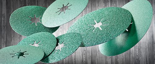 Disco abrasivo in zirconio - 4815 siacut - sia Abrasives - per sbavatura / per metallo