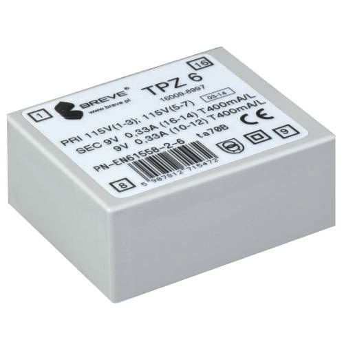 Trasformatore per PCB - TPZ series  - BREVE-Tufvassons - di potenza / in resina / di protezione