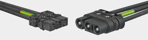 Connettore di alimentazione elettrica - RobiFix mini - Stäubli Electrical Connectors AG - piatto / con blocco / rapido