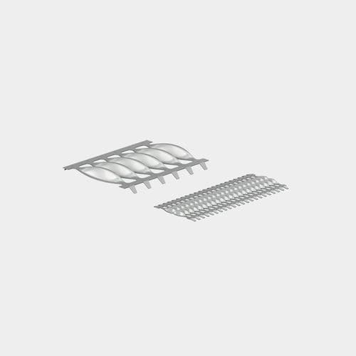 Contatto elettrico piatto - MULTILAM torsio - Stäubli Electrical Connectors AG - a molla / in rame / in argento
