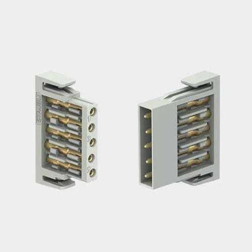 Modulo di connessione pneumatico - CTD-C1,5-5/S - Stäubli Electrical Connectors AG - Socket / 5 poli / di potenza