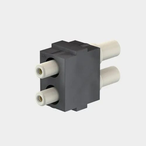 Modulo di connessione pneumatico - CT-E3-2/HV-B - Stäubli Electrical Connectors AG - crimpabile / 2 poli / di potenza