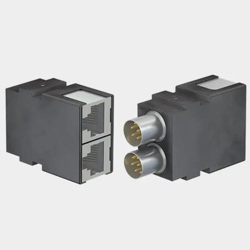 Modulo di connessione di dati - CT-RJ45/B - Stäubli Electrical Connectors AG - coassiale / Ethernet / RJ45