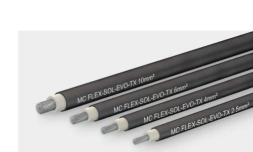 Cavo elettrico di alimentazione - Flex-Sol-Evo-TX - Stäubli Electrical Connectors AG - con isolamento in poliolefina / IEC