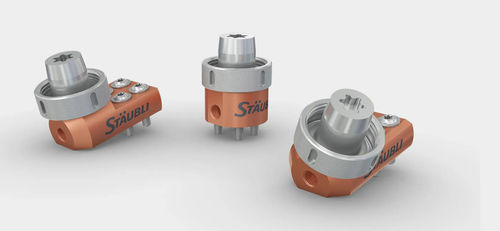Connettore per taniche - GAC - Stäubli Electrical Connectors AG - di alimentazione elettrica / a vite / alta corrente