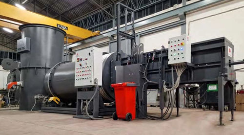 Inceneritore per scarti industriali - ROTOMAC - For.Tec. srl - per rifiuti ospedalieri / per rifiuti pericolosi / con forno rotativo