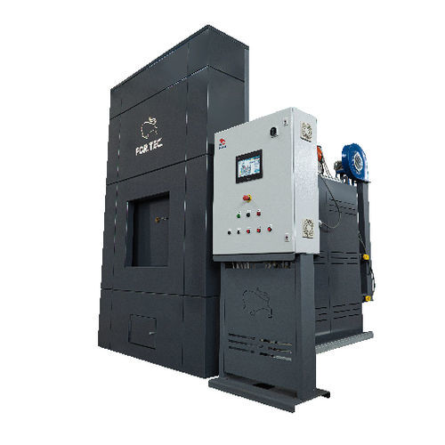Inceneritore per carcasse di animali - FD 4.0 - For.Tec. srl - con forno rotativo / in continuo / automatico