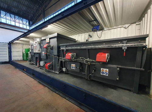 Inceneritore mobile - MB - For.Tec. srl - per scarti industriali / intermittente