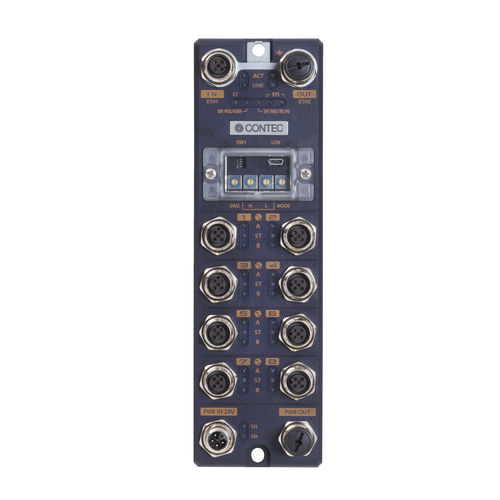 Modulo master IO-Link - CPSL-08P1EN - CONTEC - digitale / EtherNet/IP / Modbus TCP