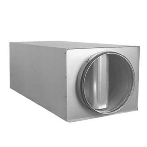Silenziatore per ventilazione - LRBCB - LINDAB - per tubazioni / per attrezzi / per lamiera