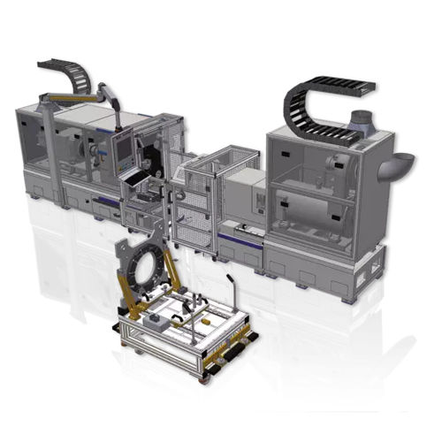 Banco per test automatico - Blum-Novotest - per trasmissioni meccaniche / pneumatico / di processo