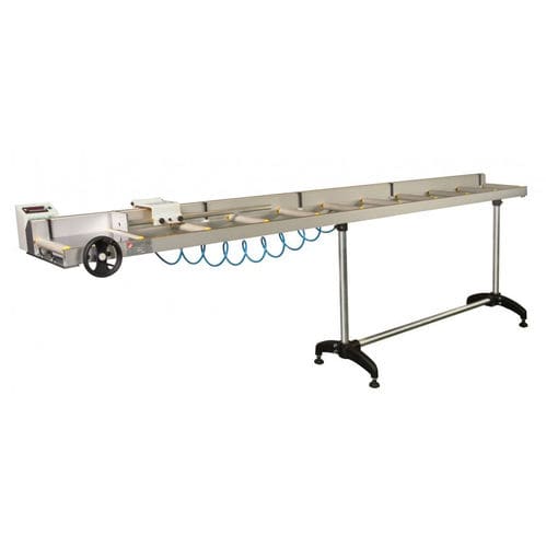 Trasportatore a rulli - TMDG series - TRONZADORAS MG - orizzontale / d'alimentazione / manuale