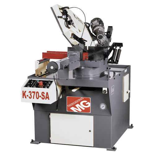 Sega a nastro - K-370-SA - TRONZADORAS MG - per acciaio / semiautomatica / elettroidraulica