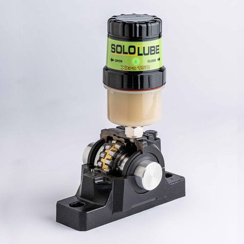 Lubrificatore a punto singolo - Sololube series - GRUETZNER GmbH - elettromeccanico / per cuscinetti / per catene
