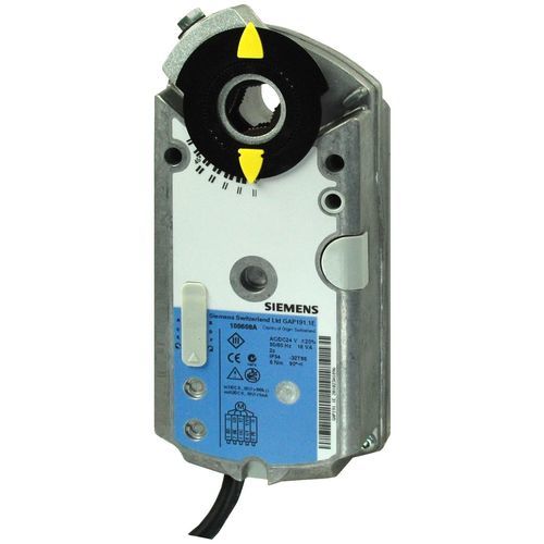 Attuatore per serrande pneumatico - GAP191.1E - Siemens Building Technology HVAC Products - lineare / rotativo / IP54